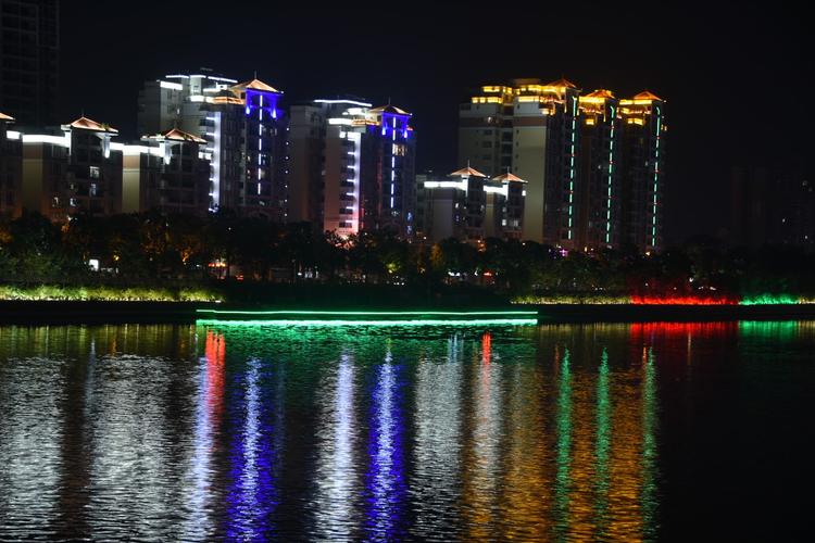 观赏河源音乐喷泉